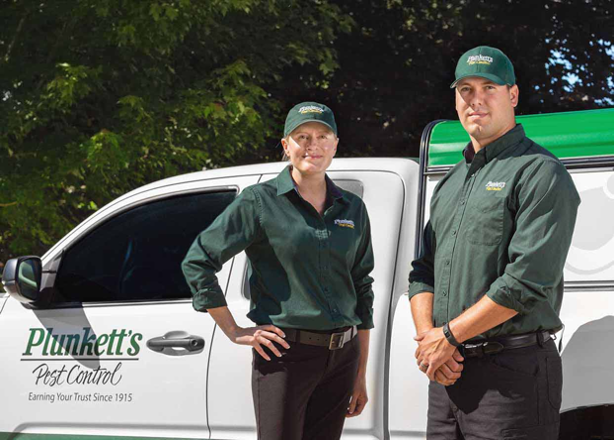 plunkett's pest control technicians